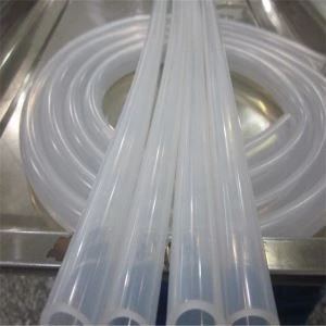 Suhu Tinggi Tahan Haba Lembut Fleksibel Jelas Silikon Getah Tiub Hos 8mm