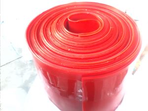 Pengeluar Produk Lembaran Getah Silikon Ultra Nipis Merah Di China